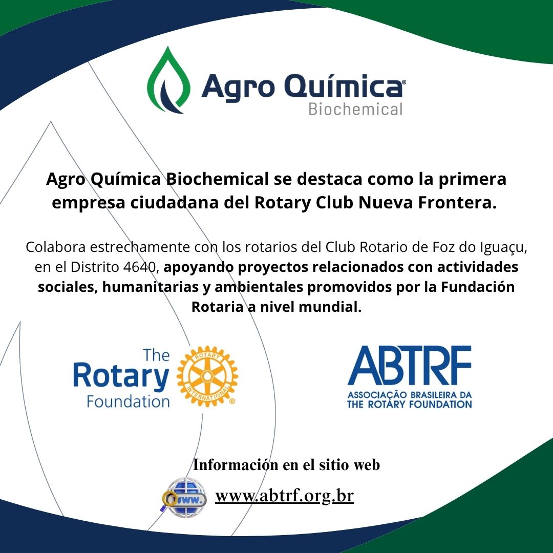 Certificado de Empresa Ciudadana del Rotary Club Nueva Frontera
